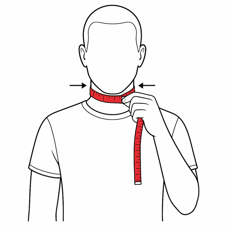 tour de cou homme