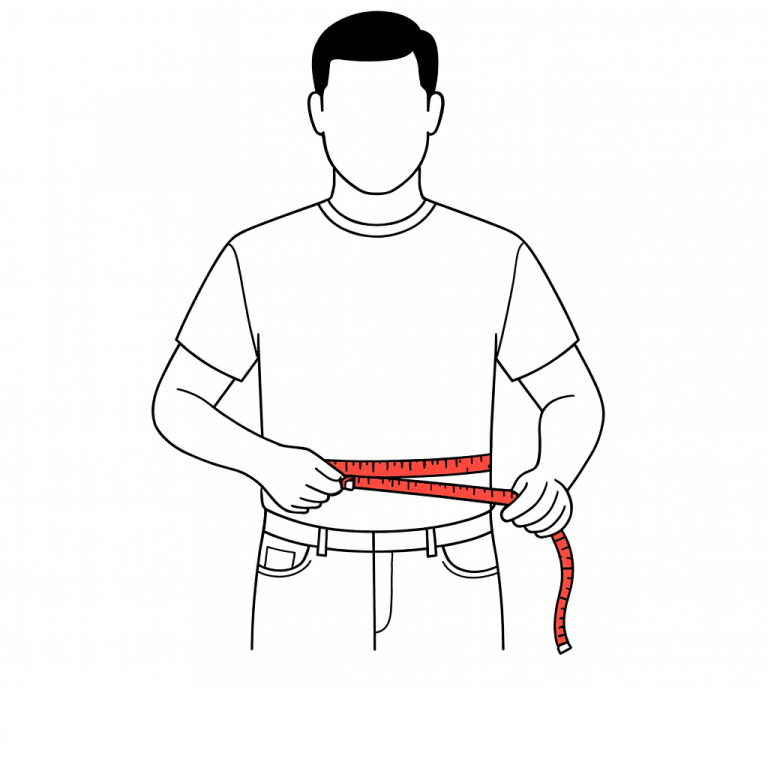 tour de taille homme