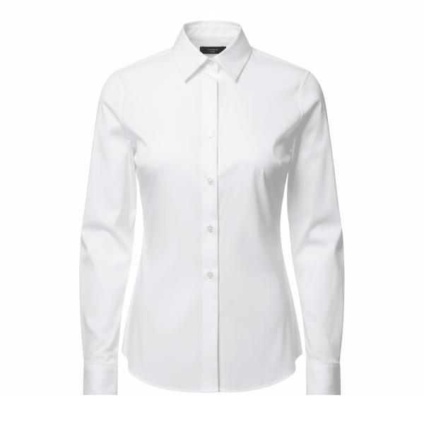 Chemise femme sur mesure blanche élégante