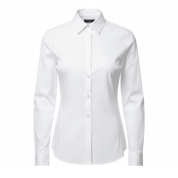 Chemise femme sur mesure blanche élégante